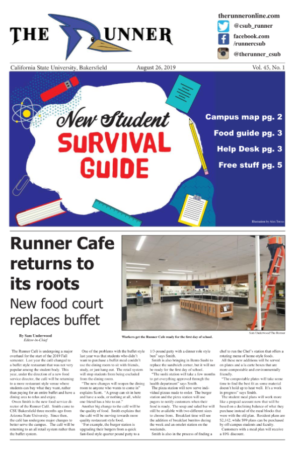 Aug. 26, 2019 Issue of The Runner