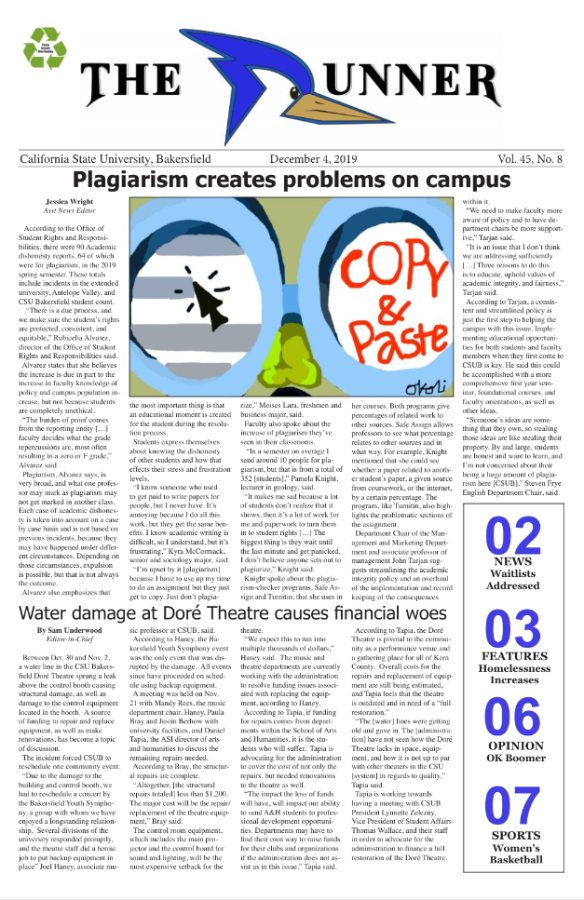 Dec. 4, 2019 Issue of The Runner