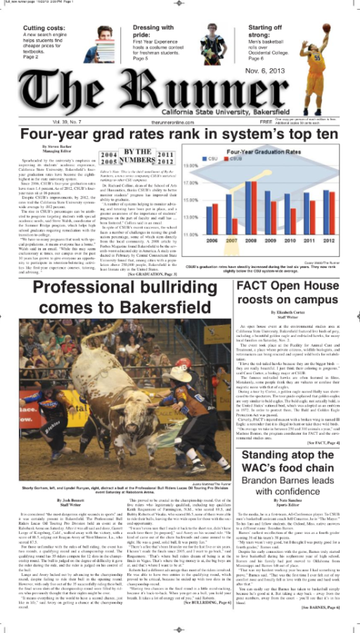 Nov. 6, 2013 Issue of The Runner