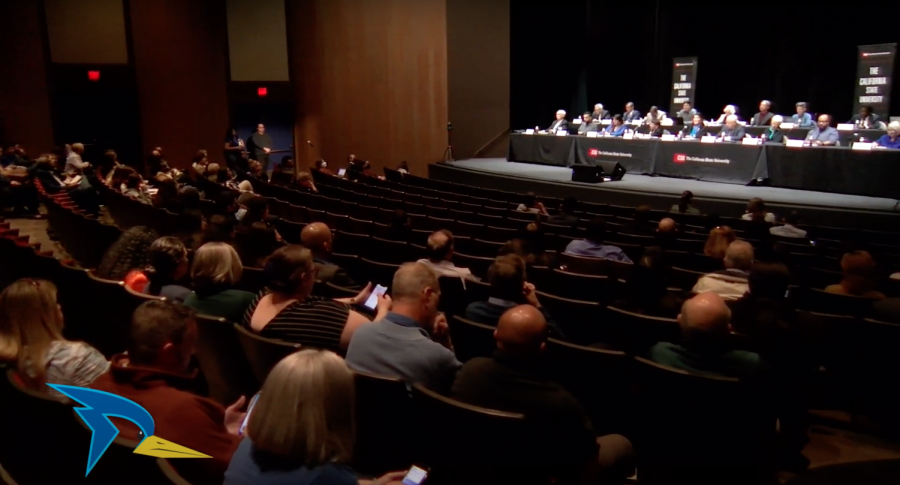 Open forum for a new Chancellor held at the Doré Theatre
