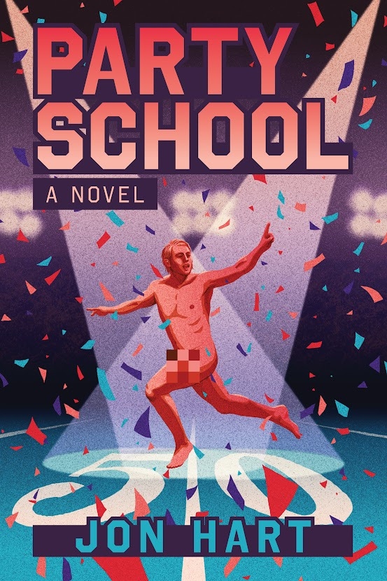 "Party School" book cover by Jon Hart 