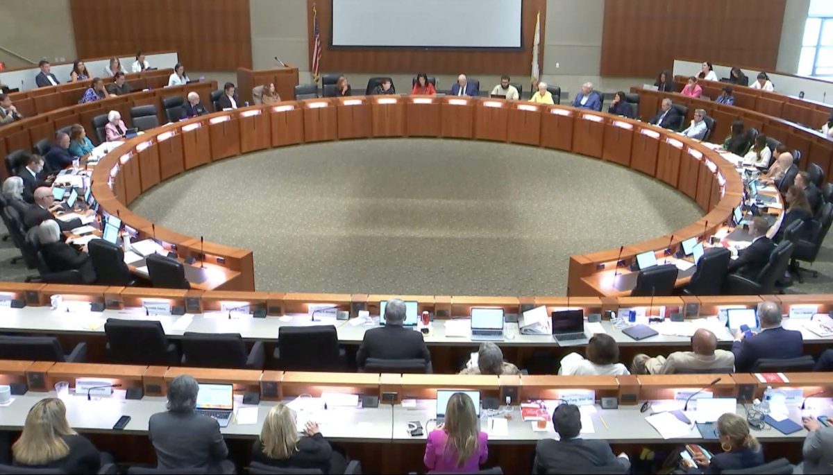 Screenshot from CSU Board of Trustees meeting, Sep. 13. 
