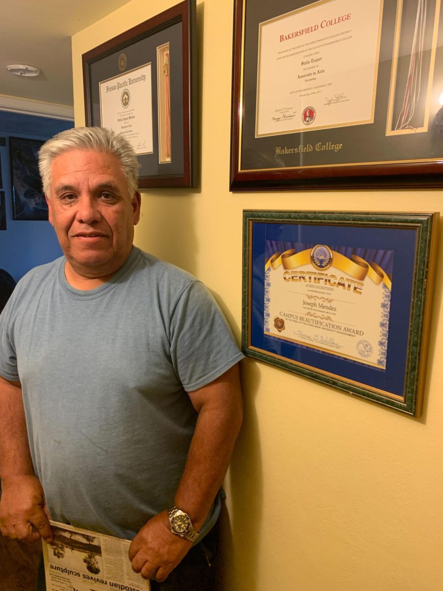 Photo of Joseph Mendez by Eduardo Martinez.