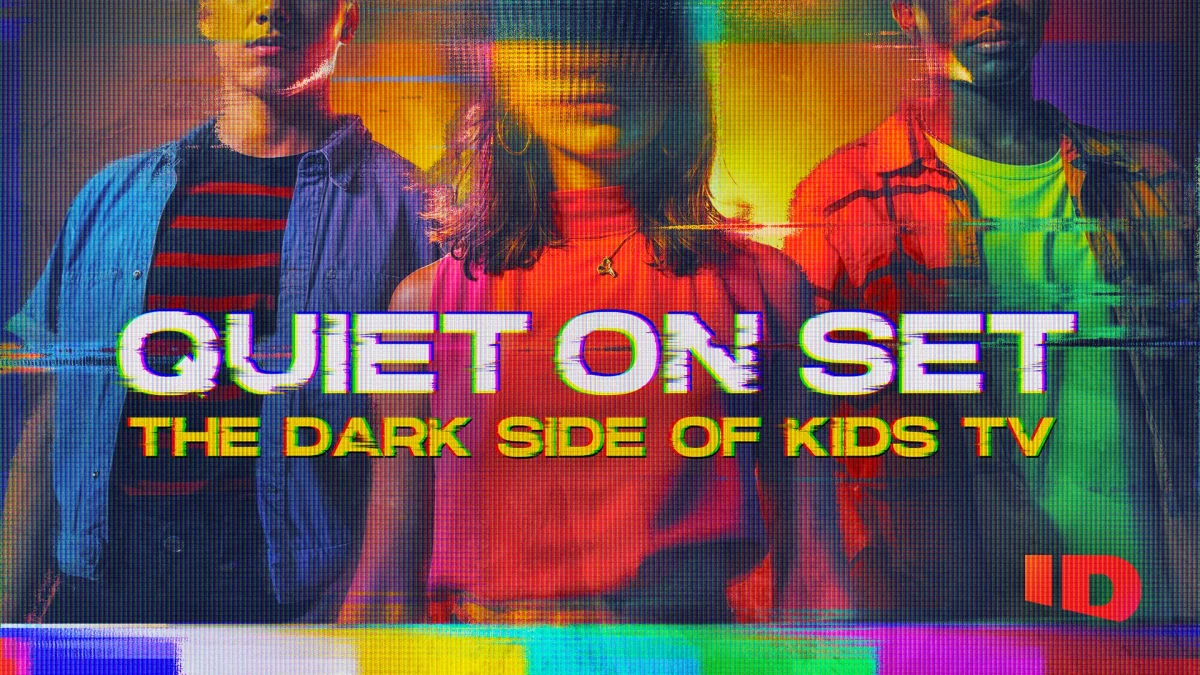 Key art of the Quiet on Set documentary. Graphic via Variety.