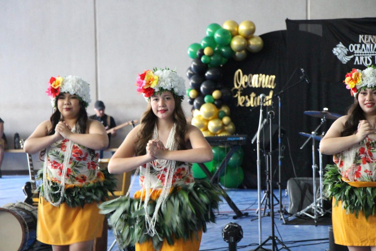 Performers performing at Pacifica Festival at Cal State Bakersfield on April 27. 