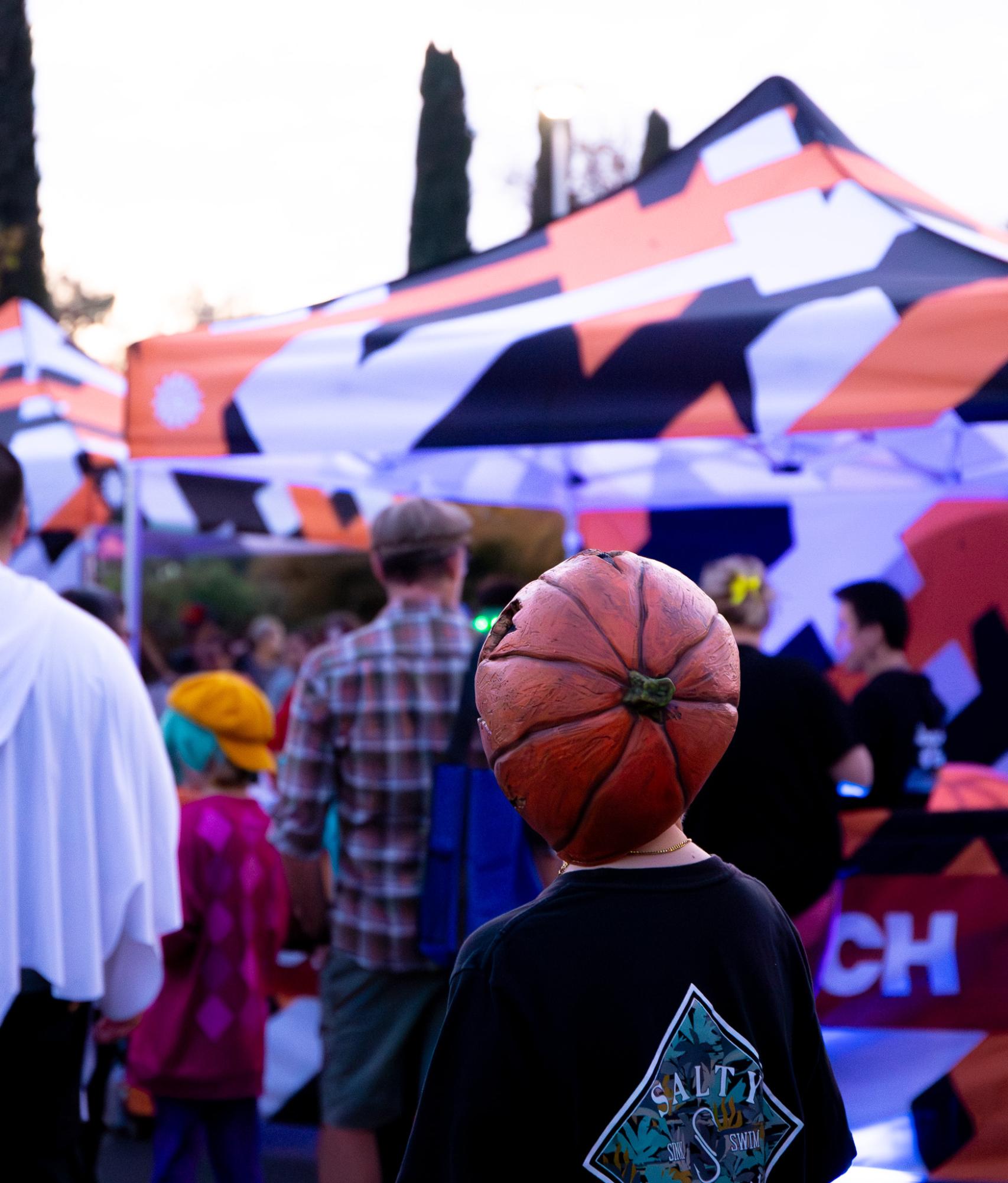 Kids are sporting unique costumes at Trunk or Treat.