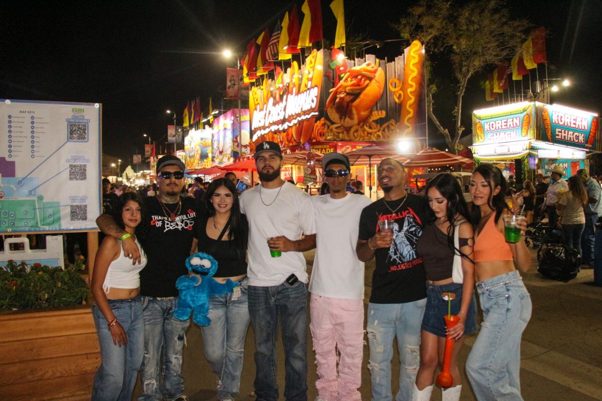 Angel Reyes, interviewee, pictured with his friends.