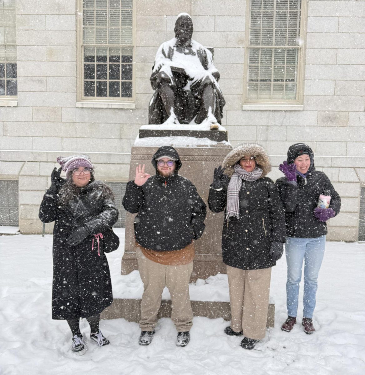 Photo courtesy of Dr. Nate Olson: ICDP Students at Harvard University