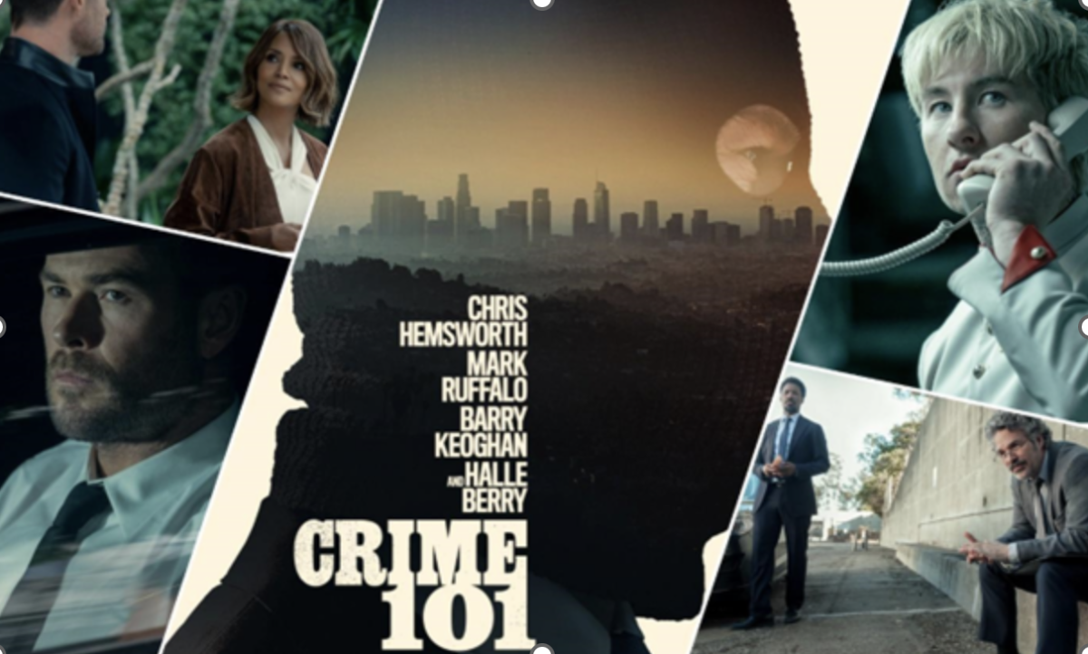 “Crime 101” promotional graphic, photo by Google 