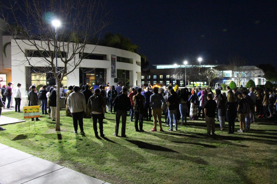 People of all backgrounds in Kern County come together on March 18, 2019 to honor the victims in New Zealand.